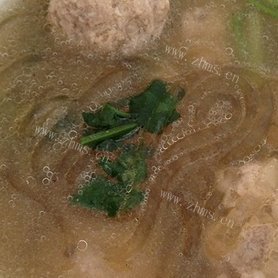 羊肉汆丸子的制作方法
