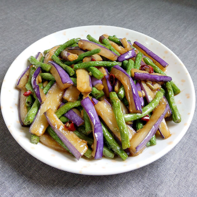 茄子炒豆角做法大全家常菜