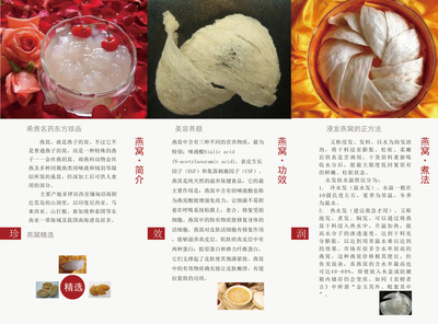 燕窝美容功效