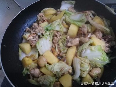白菜土豆炖豆腐