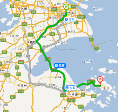 上海到舟山最快的方法
