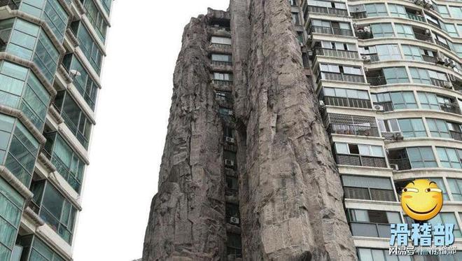 上海长寿路假山