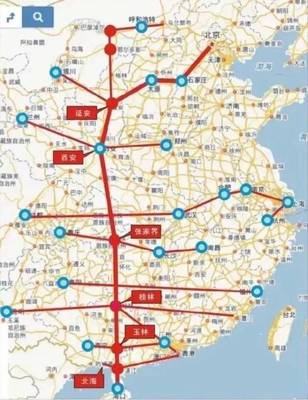 西安到包头的高铁