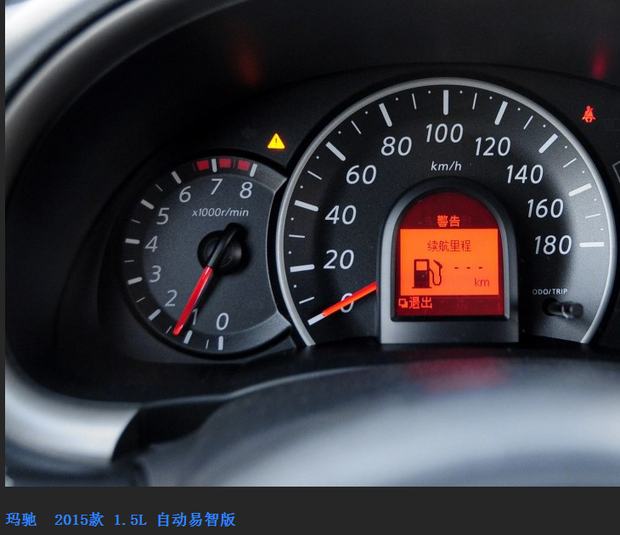 仪表盘显示车速怎么看