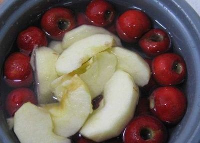 苹果煮山楂有什么功效