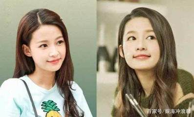李沁脸型适合什么发型
