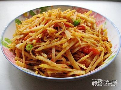 怎么炒土豆丝好吃