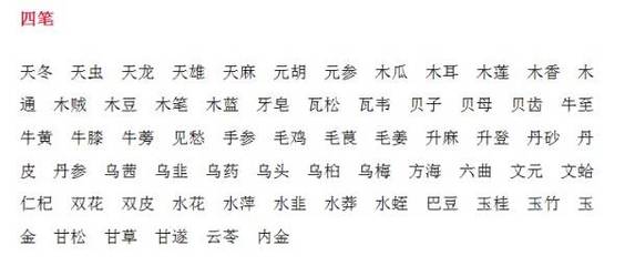 中药取名女孩名字大全