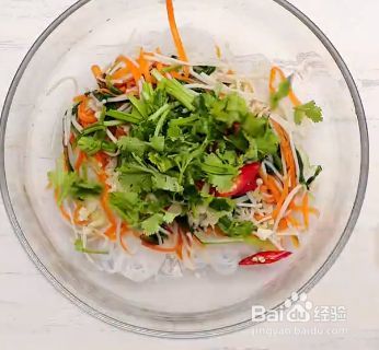 凉拌素什锦做法