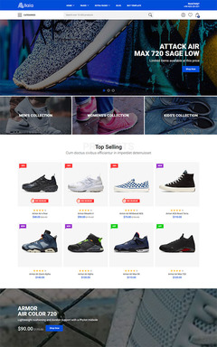 鞋厂网站模板
