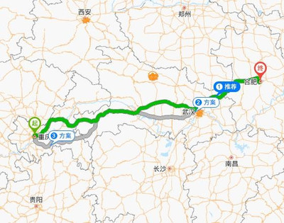 郑州东到合肥南