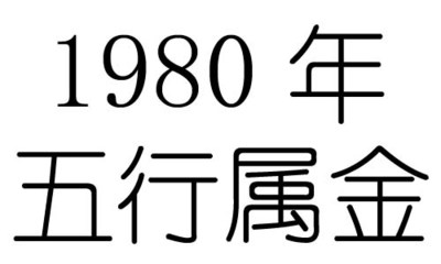 1980年什么命
