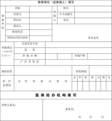 报销申请表怎么写