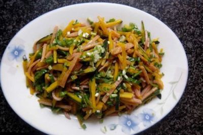 家常素炒酱的做法大全家常