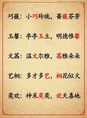 艺桐名字寓意
