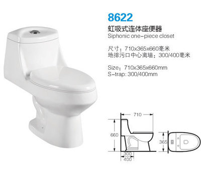 虹吸马桶和直冲马桶