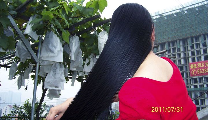 奇丽超长发