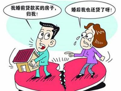 离婚房产分割如何贷款