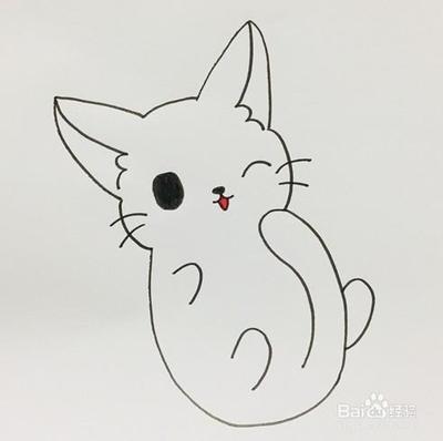 小猫的简单怎么画图片