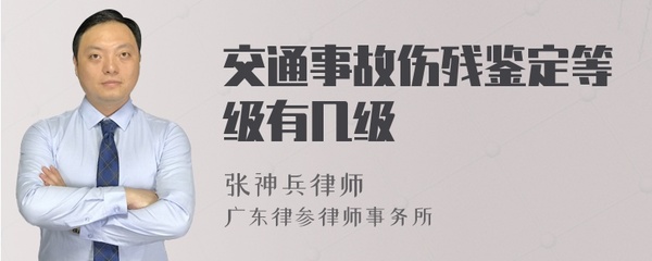 伤残有几级