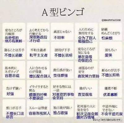 A型性格