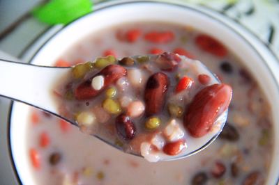 红豆花生复合奶的制作方法