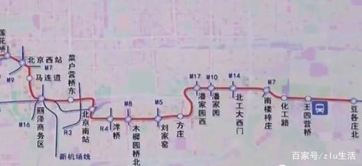 北京南站到潘家园地铁