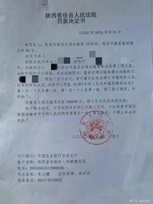 拒不履行生效法律文书