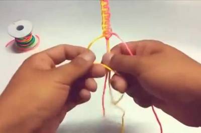 怎么用塑料绳子编手镯