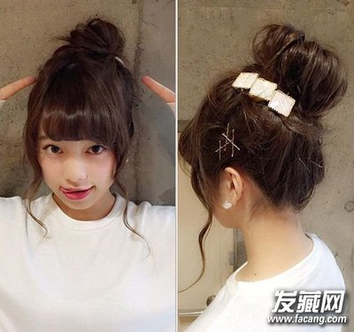 女生可爱的发型