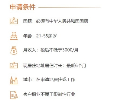 申请平安普惠贷款有什么条件