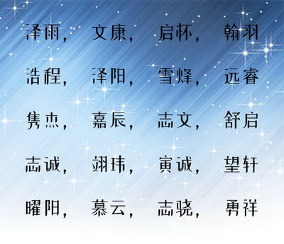 名字大全女孩
