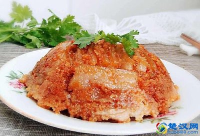 土家蒸肉的制作方法