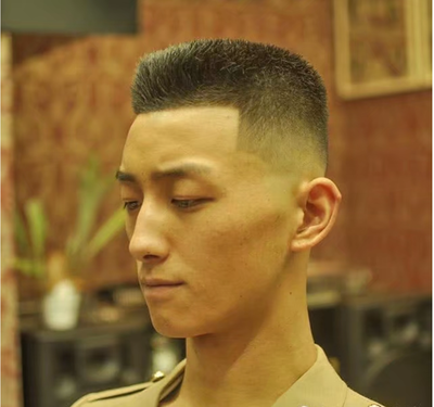 瓜子头发型男短发