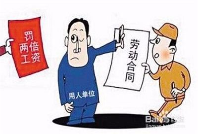 公司没给我劳动合同