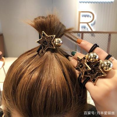 适合上学的马尾发型