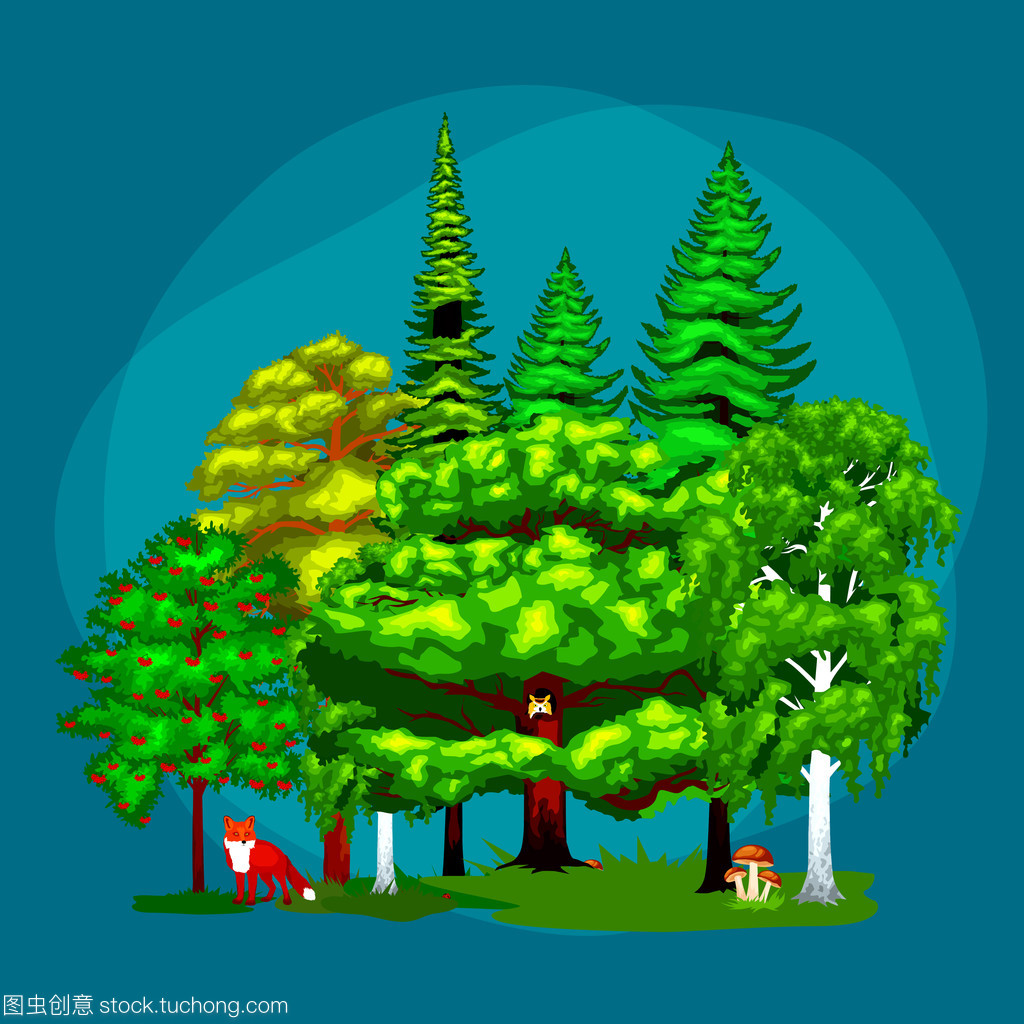 公园里的夏天的英文怎么写