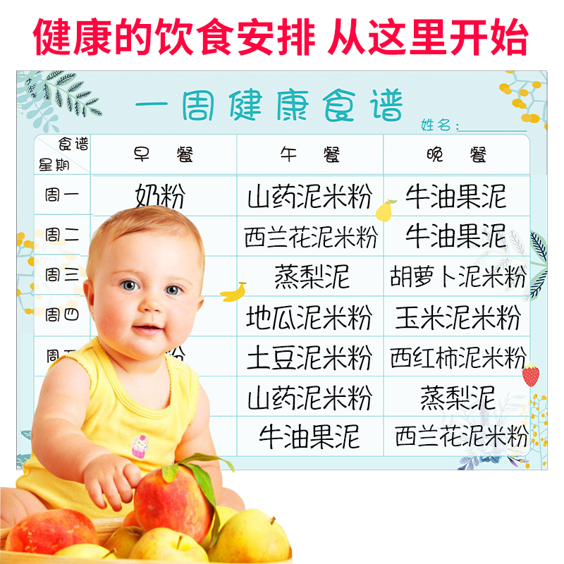 14个宝宝一天饮食安排