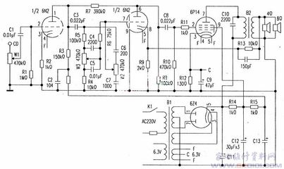 6p1推挽胆机用什么电路好
