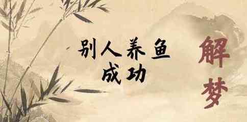 梦见别人养鱼