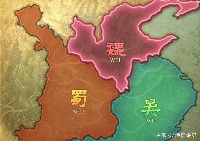 1,三国地图魏蜀吴如何分布?1.