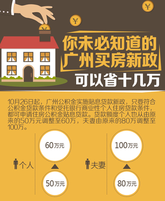 广州公积金贷款新政