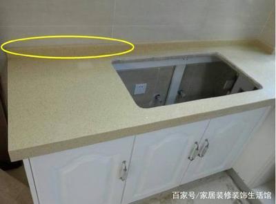 橱柜台面防水沿弧形