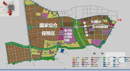 成都高新西区地图