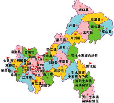 重庆垫江县属于哪个区