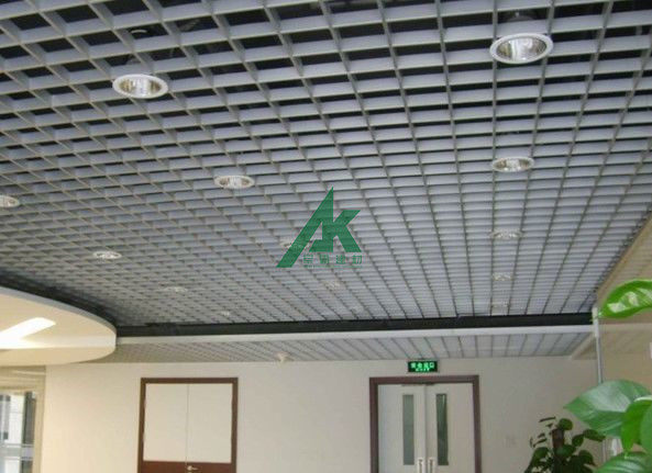 v型铝格栅吊顶