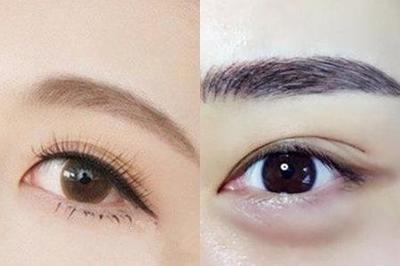 纹眉技巧