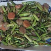 蒜苔肉丸的做法大全家常