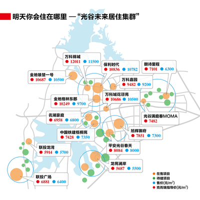 楼盘分布图