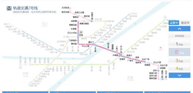 武汉火车站地铁几号线